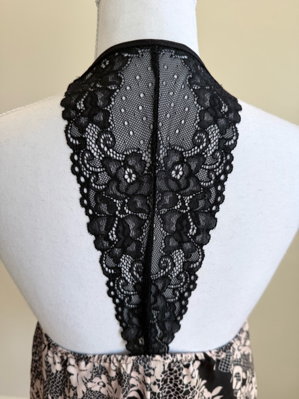 In Bloom by Jonquil Lace Floral Babydoll Chemise  Slip Coquette Girl size Large - Picture 5 of 9